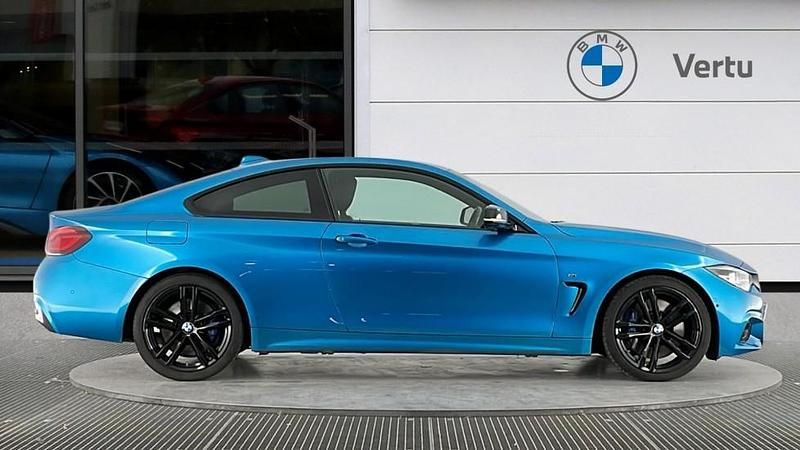 Used BMW 430 M Sport 252 HP (185 kW) 2019 Blue Coupe