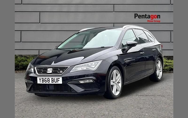 Used Seat Leon ST FR Sport 187 HP (137 kW) 2018 Black Estate