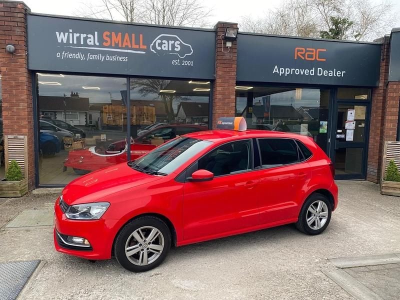 Used VW Polo Match 2017 Red Hatchback