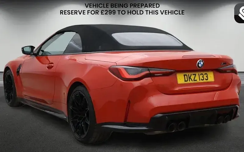 Used BMW M4 Cabriolet Competition Edition 510 HP (375 kW) 2022 Red Cabriolet