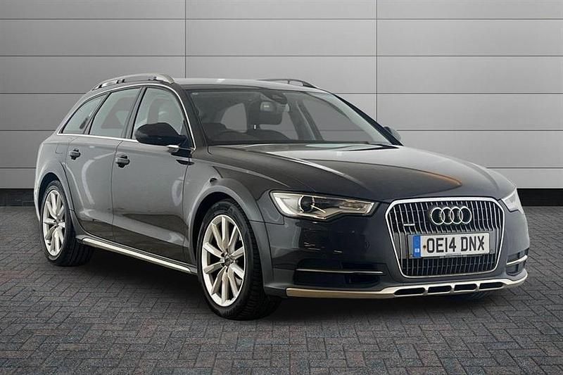 Used Audi A6 Allroad Design 245 HP (180 kW) 2014 Oolong grey Estate