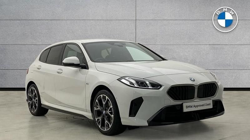 White Used 2025 BMW 120 M Sport Hatchback | £28,390 - Image 1/4