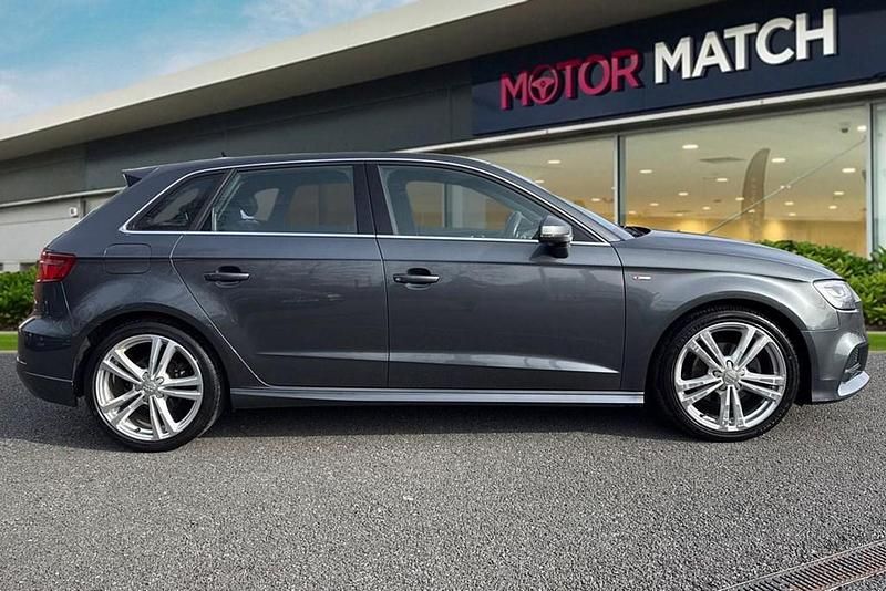 Used Audi A3 Sportback S-Line 2019 Grey Hatchback