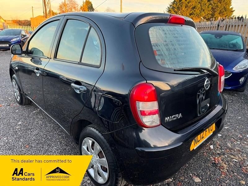 Used Nissan Micra Visia 2012 Black Hatchback