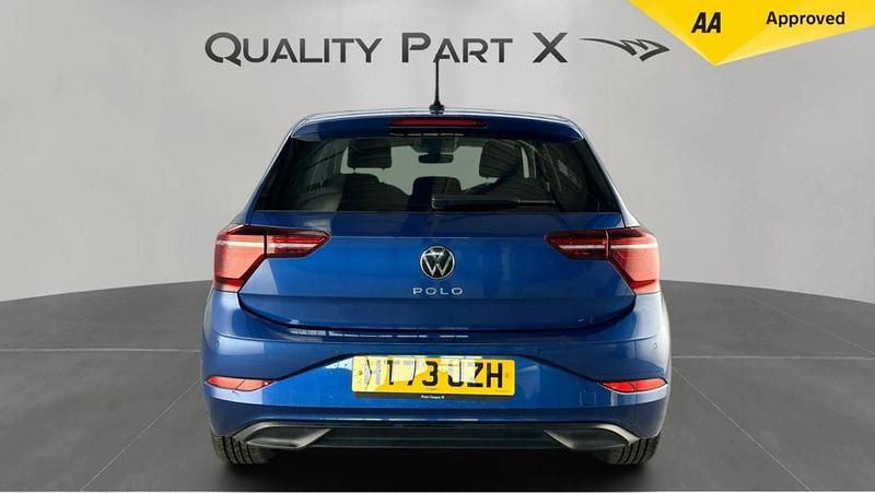 Used VW Polo Style 95 HP (69 kW) 2024 Blue Hatchback