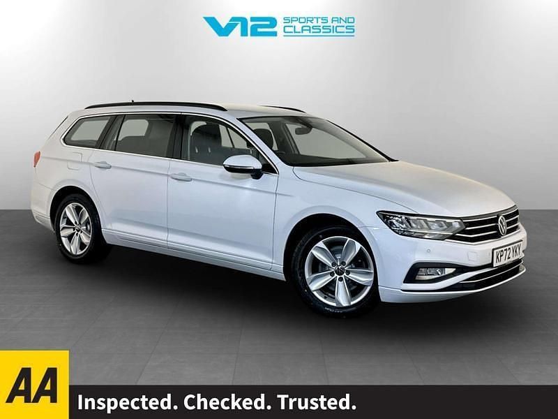 White Used 2022 VW Passat SE Estate | £11,695 (Good price) - Image 1/2