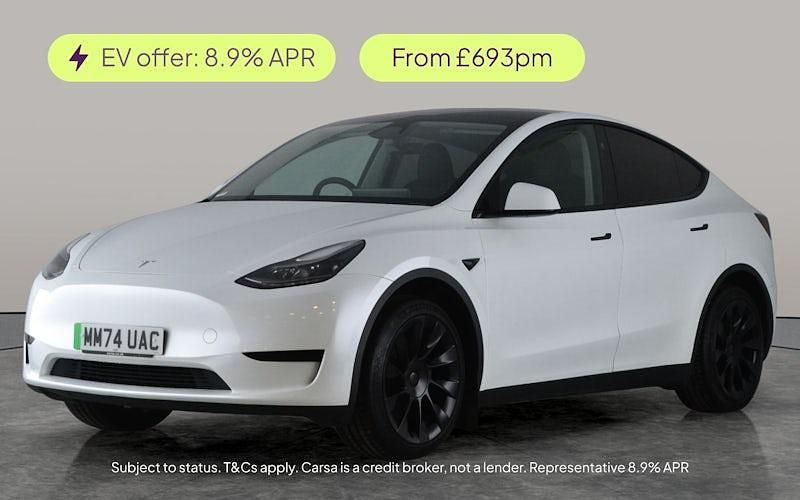 Used 2024 Tesla Model Y Long Range RWD SUV | £35,110 (Expensive) - Image 1/3
