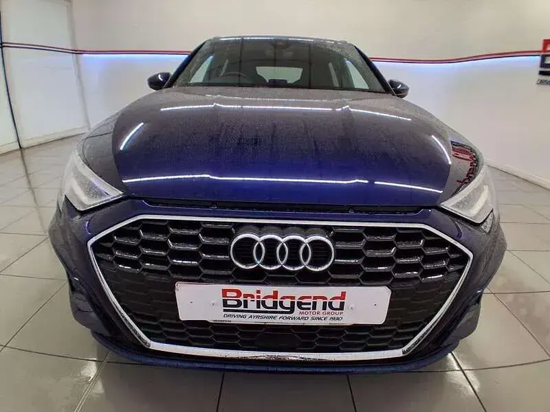 Used Audi A3 S-Line 110 HP (80 kW) 2023 Blue Sedan