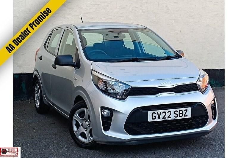 Silver Used 2022 Kia Picanto 4 Hatchback | £8,950 (Fair price) - Image 1/3