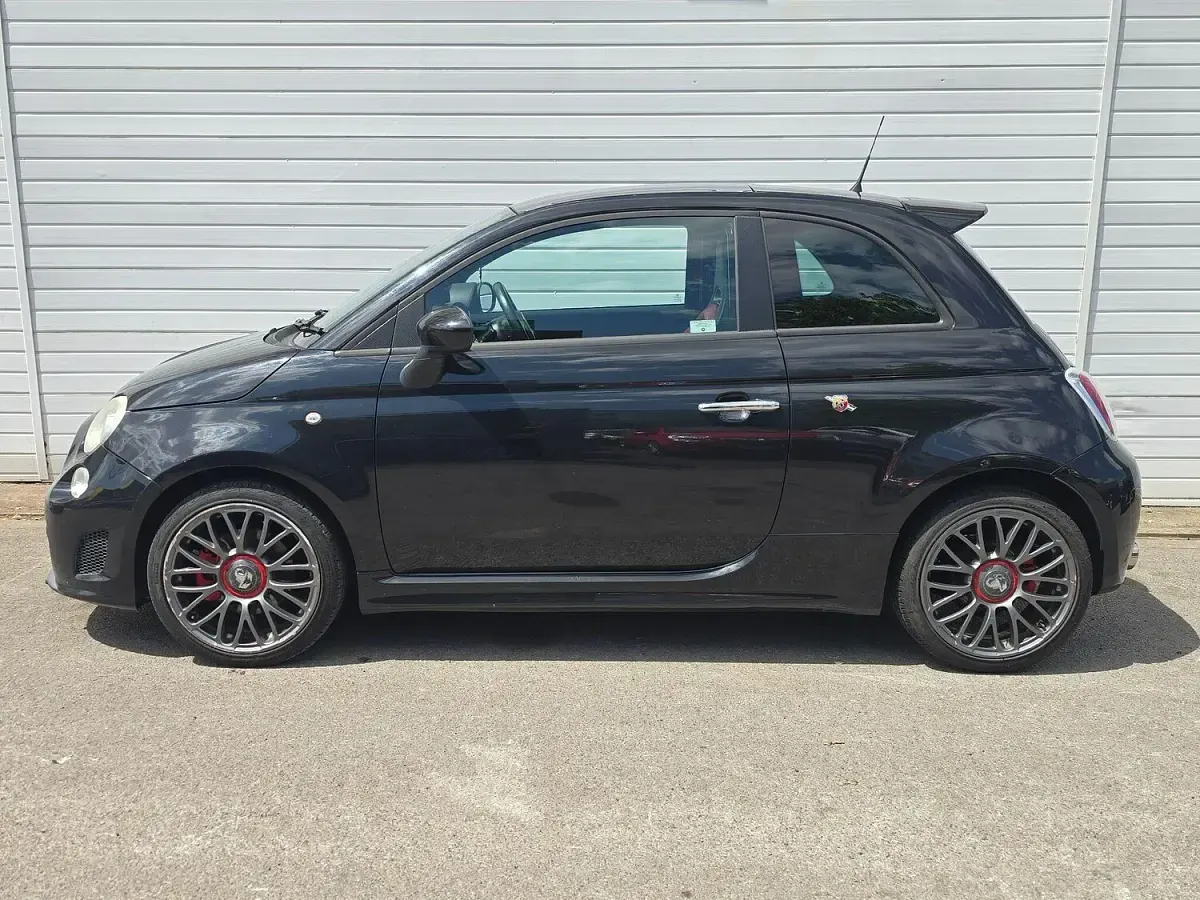 Used Abarth 500 135 HP (99 kW) 2010 Black Hatchback