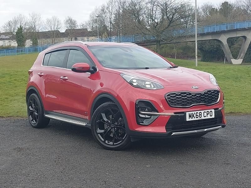 Used Kia Sportage GT-Line 2018 Red SUV