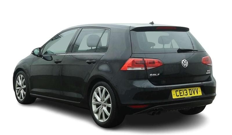 Used VW Golf VII GT 140 HP (102 kW) 2013 Black Hatchback