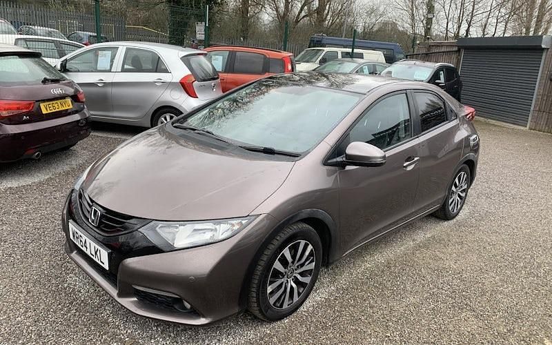 Used Honda Civic SR 120 HP (88 kW) 2014 Brown Hatchback