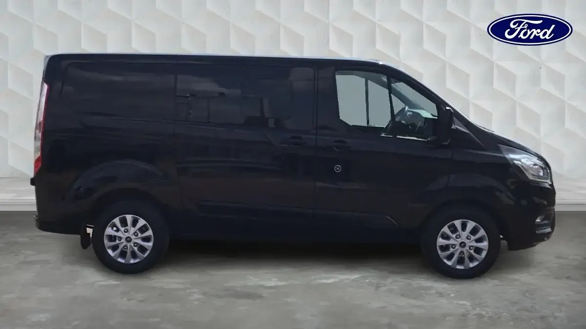 Used Ford Transit Custom Limited 170 HP (125 kW) 2023 Black Van