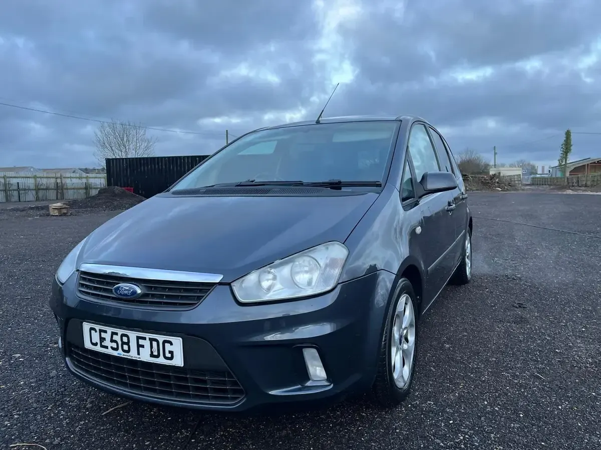 Used Ford C-MAX Zetec 100 HP (73 kW) 2008 Grey MPV