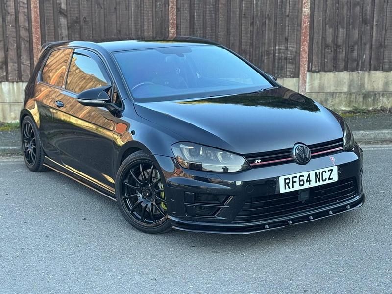 Used VW Golf VII R 2014 Black Hatchback