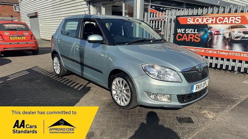 Green Used 2011 Skoda Fabia Elegance Hatchback | £2,295 (Super price) - Image 1/4