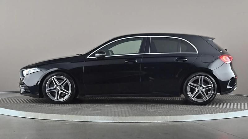 Used Mercedes A220 AMG line 190 HP (139 kW) 2020 Black Hatchback