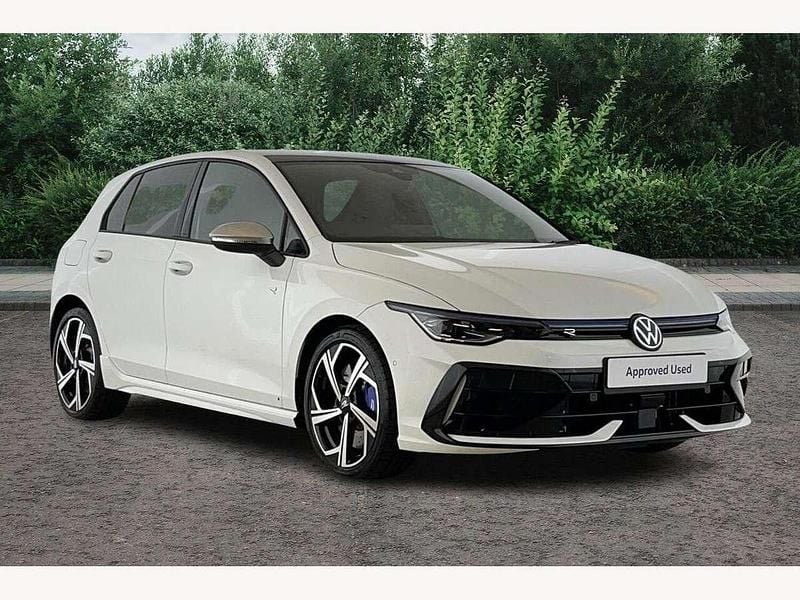 White New 2025 VW Golf VIII R Hatchback | £43,990 (Super price) - Image 1/4