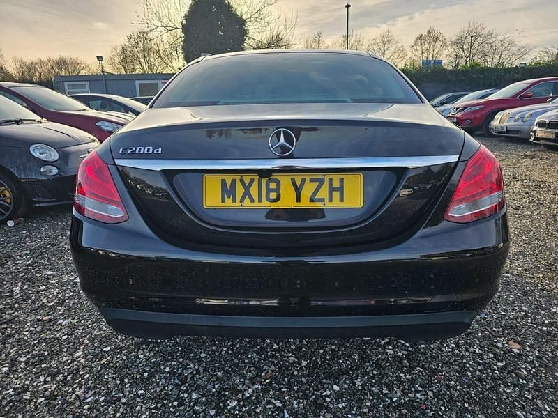 Used Mercedes C200 SE 2018 Black Sedan