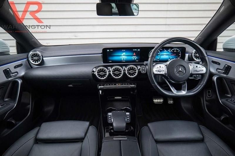 Used Mercedes CLA220 AMG line 190 HP (139 kW) 2021 White Sedan