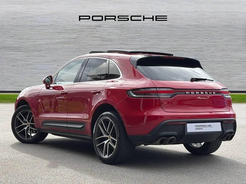 Used Porsche Macan S 2022 Red SUV