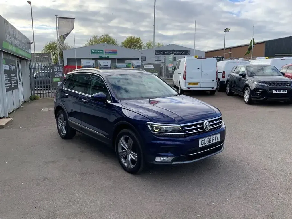 Used VW Tiguan SEL 150 HP (110 kW) 2016 Blue SUV