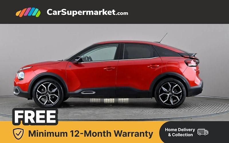 Used Citroën e-C4 Shine 100 kW (136 HP) 2022 Red Hatchback