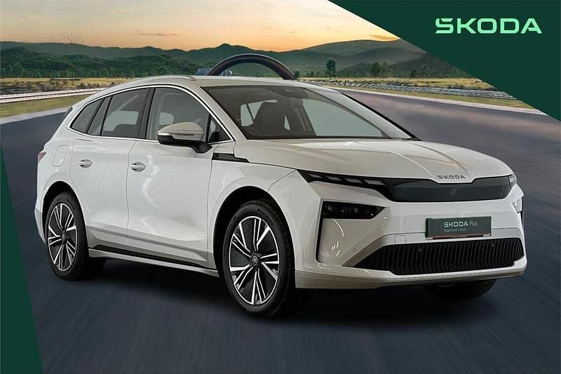 White Used 2025 Skoda Enyaq iV SUV | £35,990 (Expensive) - Image 1/4