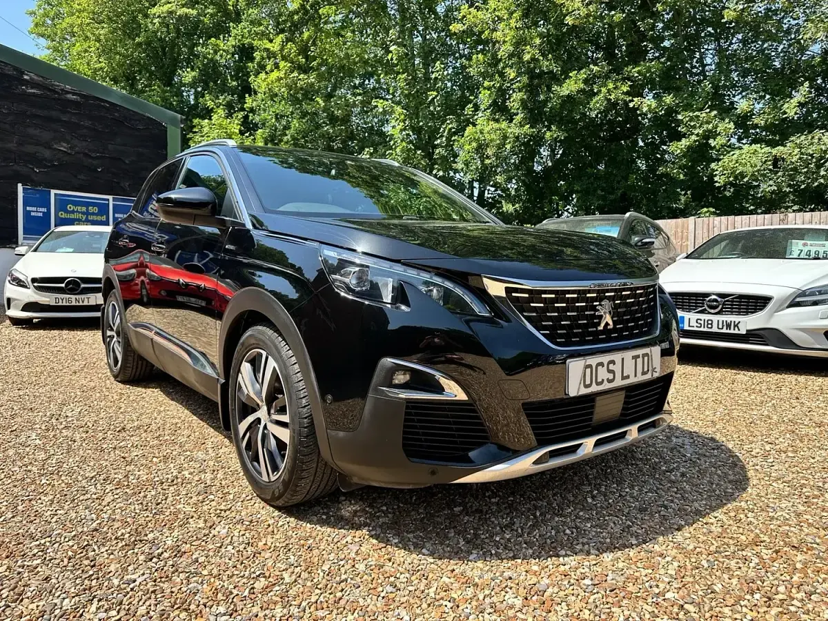 Used Peugeot 3008 GT-line 165 HP (121 kW) 2017 Black SUV