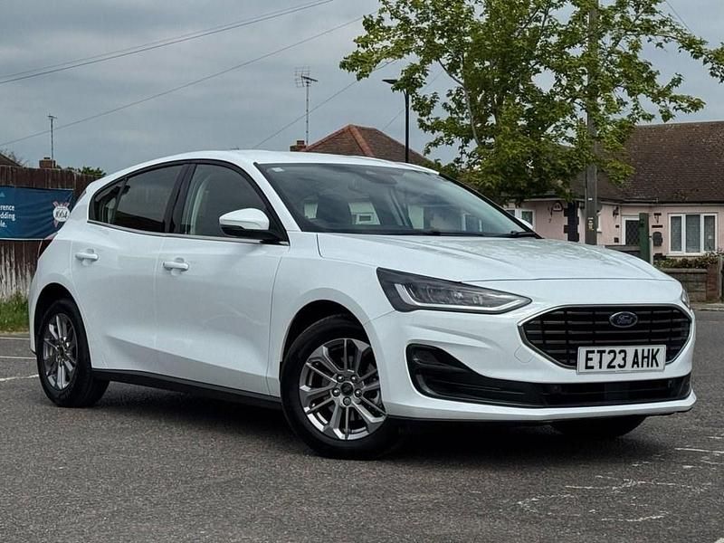 White Used 2023 Ford Focus Titanium Hatchback | £17,990 (Fair price) - Image 1/4