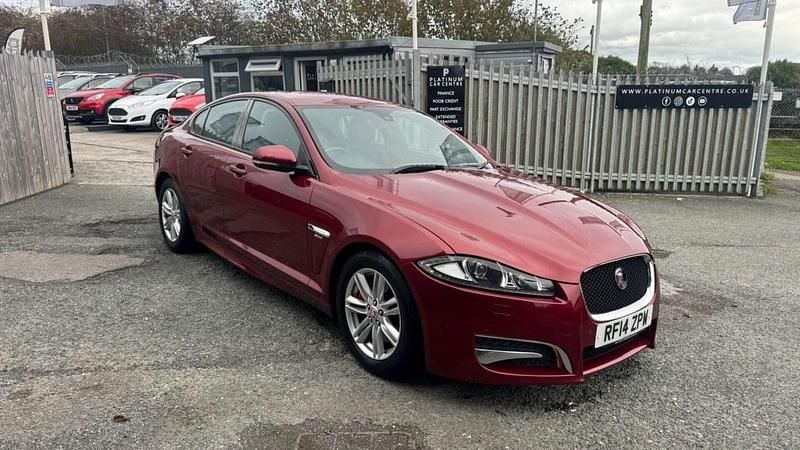 Red Used 2014 Jaguar XF R-Sport Sedan | £4,995 (Fair price) - Image 1/4