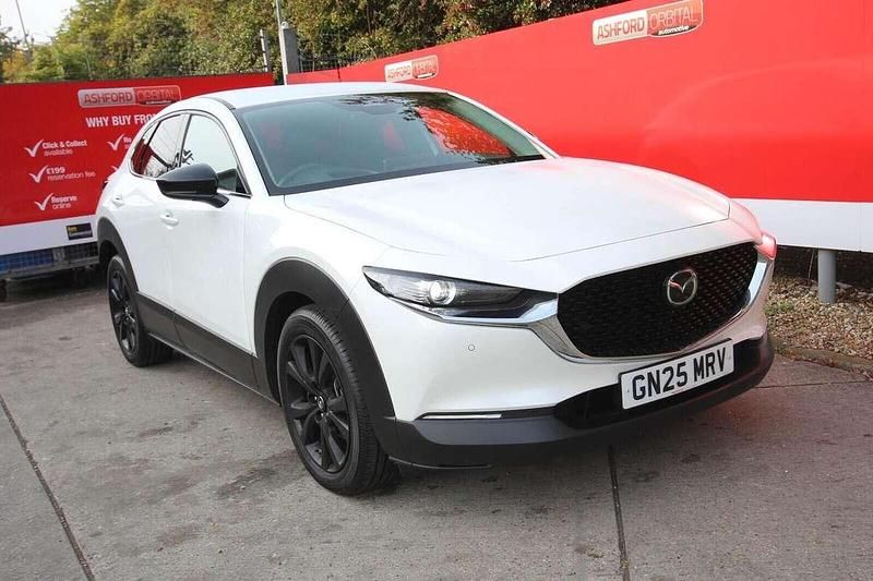 White Used 2025 Mazda CX-30 Homura-Line SUV | £22,995 (Super price) - Image 1/4