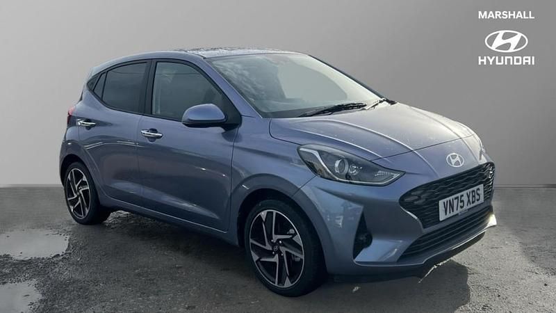 New Hyundai i10 Premium 79 HP (58 kW) 2025 Meta blue Hatchback