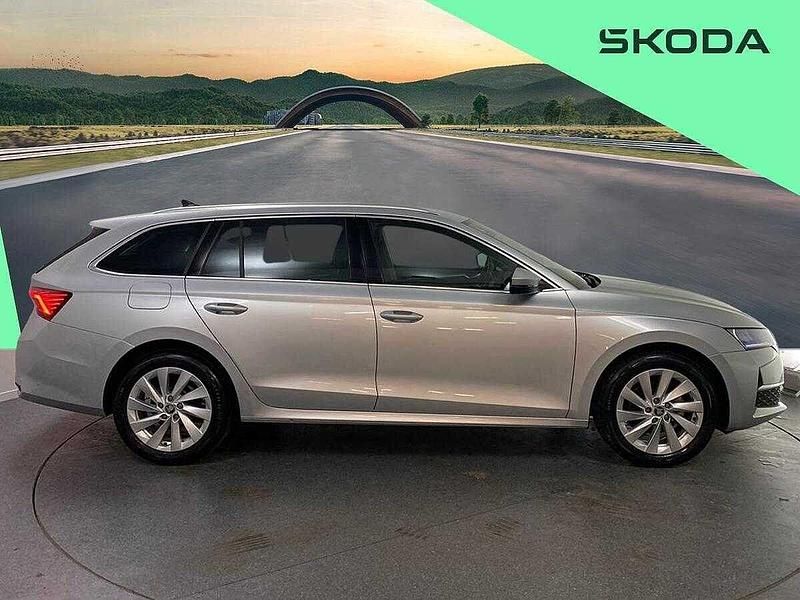 Used Skoda Octavia SE L 147 HP (108 kW) 2025 Silver Estate