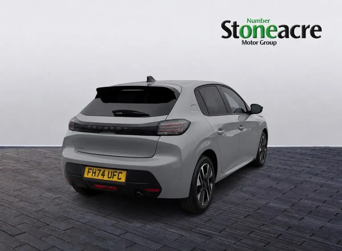 Used Peugeot 208 Allure 101 HP (74 kW) 2025 Grey Hatchback