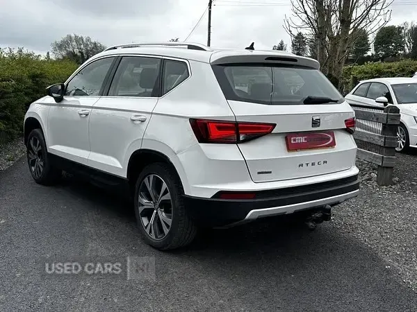 Używany Seat Ateca Ecomotive 115 KM (84 kW) 2018 Biały SUV
