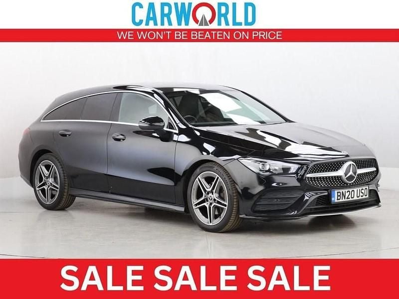 Black Used 2020 Mercedes CLA180 AMG line Sedan | £15,400 (Super price) - Image 1/3