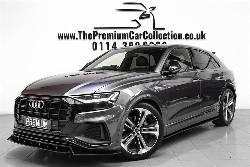 Daytona grey Used 2021 Audi Q8 Black Edition SUV | £44,980 (A bit pricey) - Image 1/4