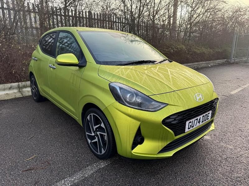 Yellow Used 2024 Hyundai i10 Premium Hatchback | £16,995 (Fair price) - Image 1/3