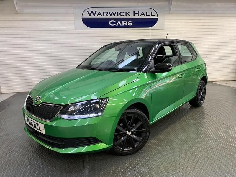 Used Skoda Fabia Colour Edition 2016 Green Hatchback