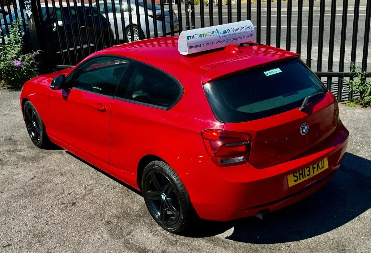 Used BMW 114 Sport Line 2013 Red Hatchback