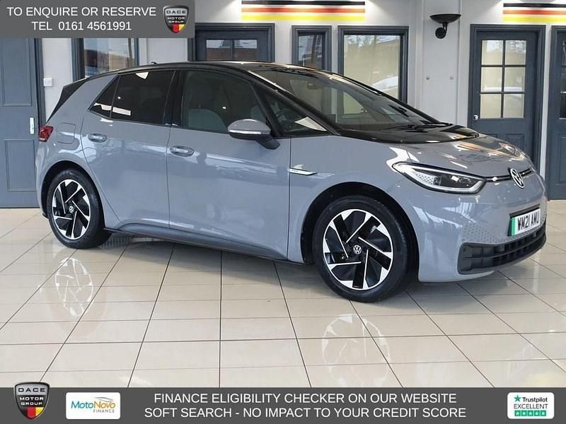 Grey Used 2021 VW ID.3 Pro Performance Hatchback | £13,470 (Fair price) - Image 1/4