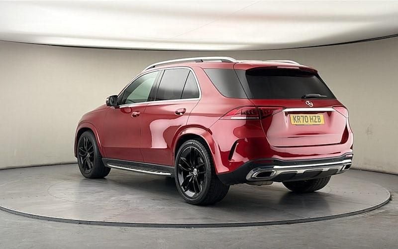 Second-hand Mercedes GLE350 AMG line 272 CP (200 kW) 2020 Roșu SUV