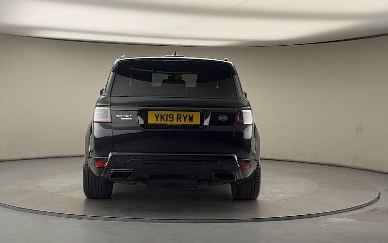 Used Land Rover Range Rover Sport Autobiography Dynamic 525 HP (386 kW) 2019 Santorini black SUV