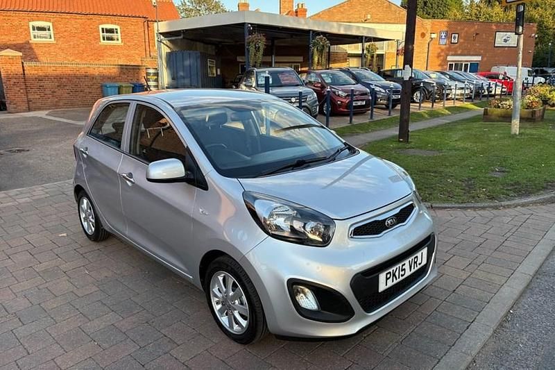 Silver Used 2015 Kia Picanto 2 Hatchback | £5,195 (A bit pricey) - Image 1/1