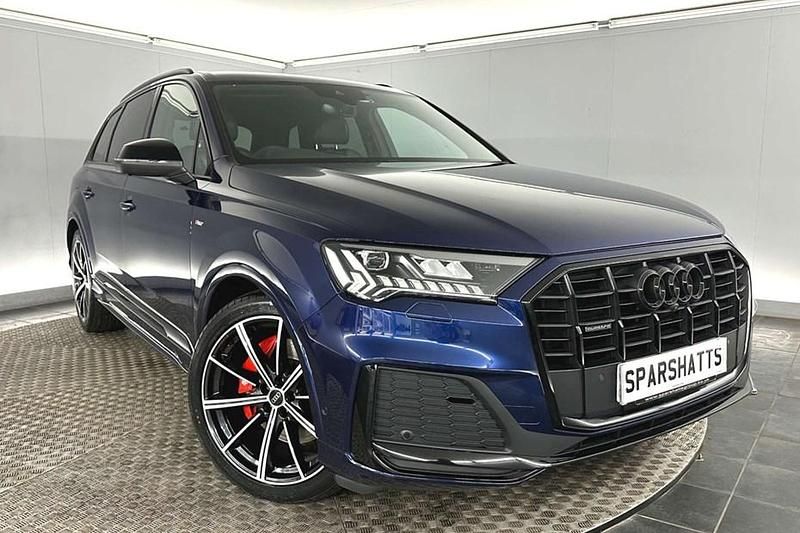 Used Audi Q7 S-Line 231 HP (169 kW) 2023 Blue SUV
