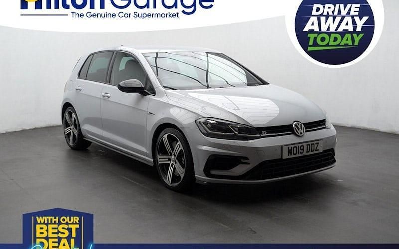 Used VW Golf VII R 300 HP (220 kW) 2019 Silver Hatchback