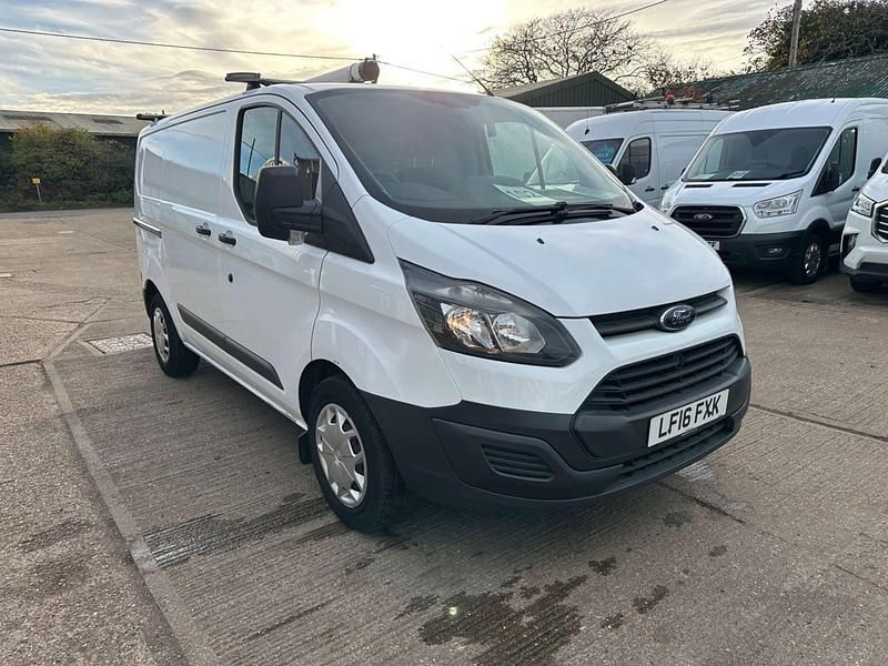 Used Ford Transit Custom 100 HP (73 kW) 2016 White Van