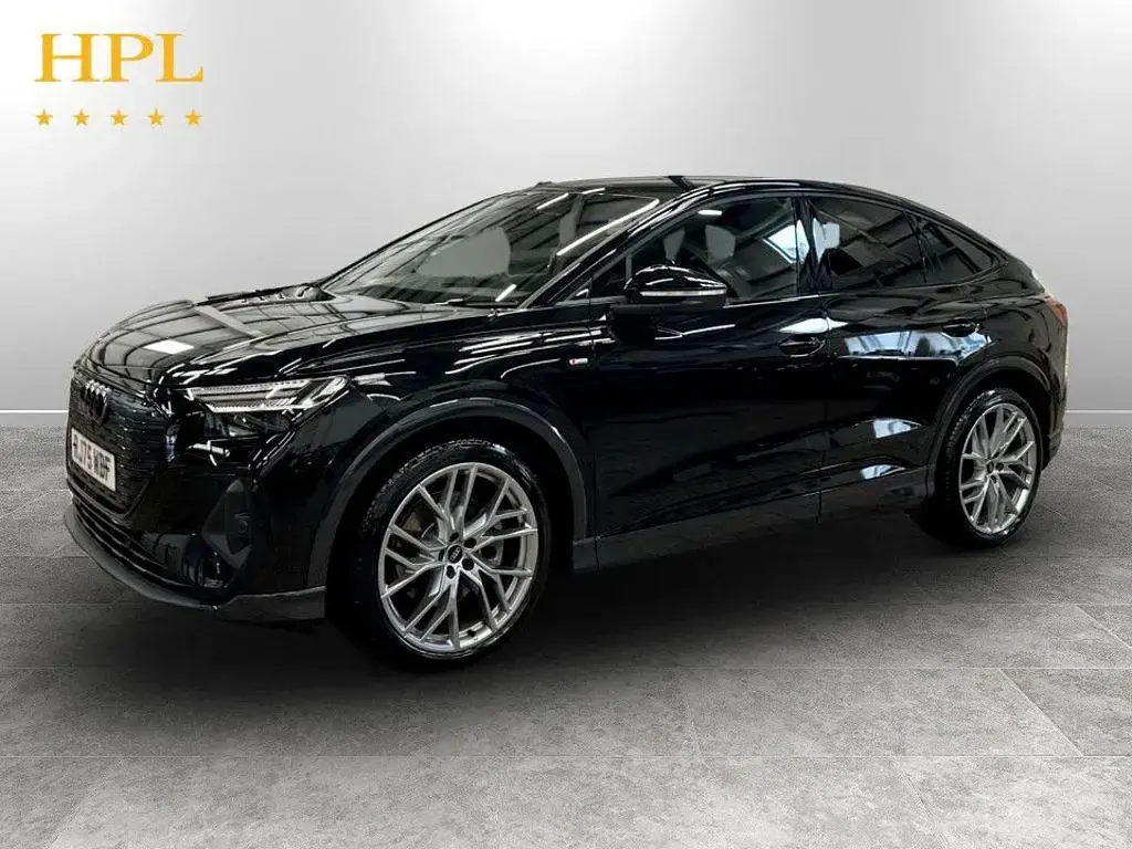 Used Audi Q4 Sportback e-tron Black Edition 250 kW (340 HP) 2025 Black SUV
